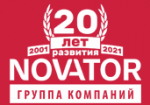 Логотип сервисного центра Новатор